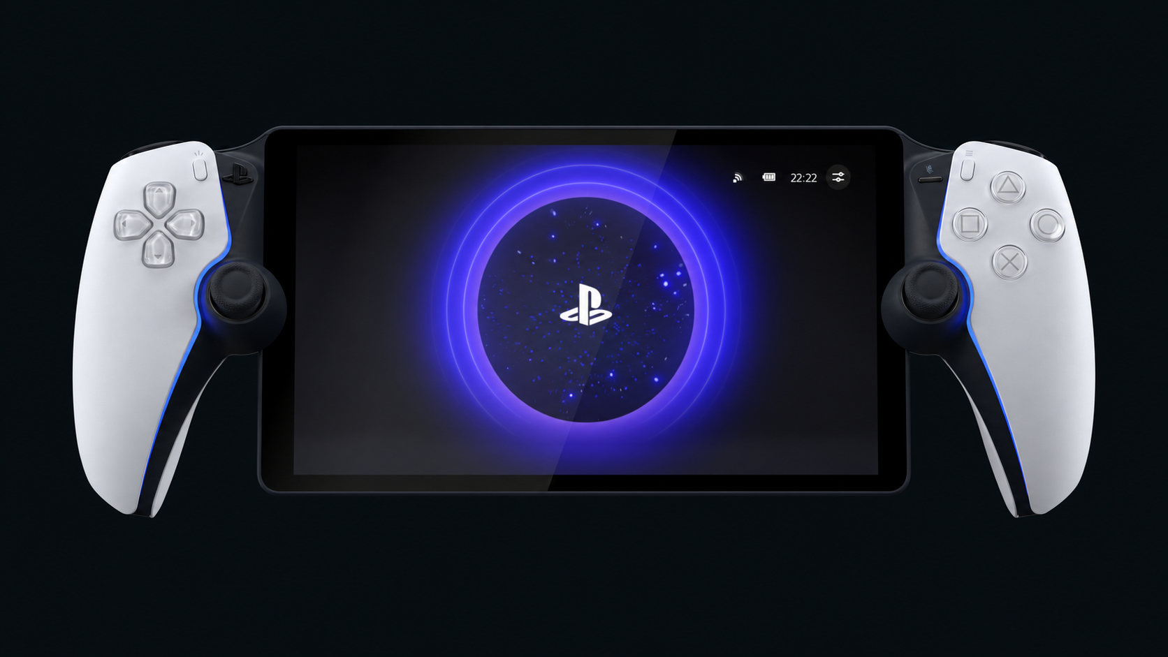 Original white PlayStation Portal reference photograph